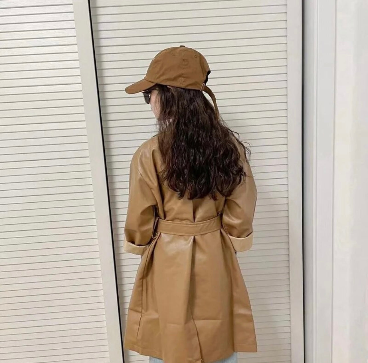 Raven trench coat