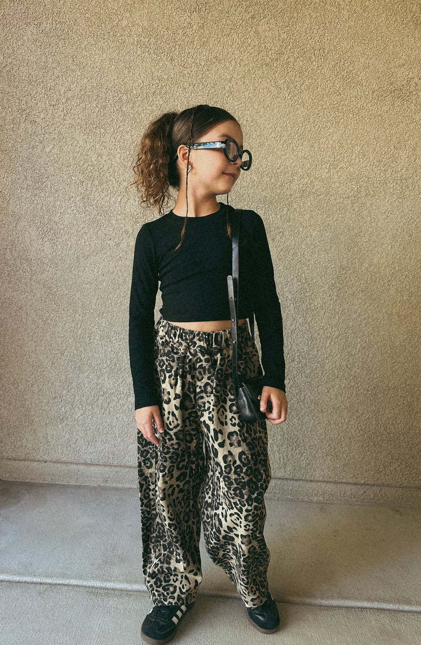 Selina leopard pants