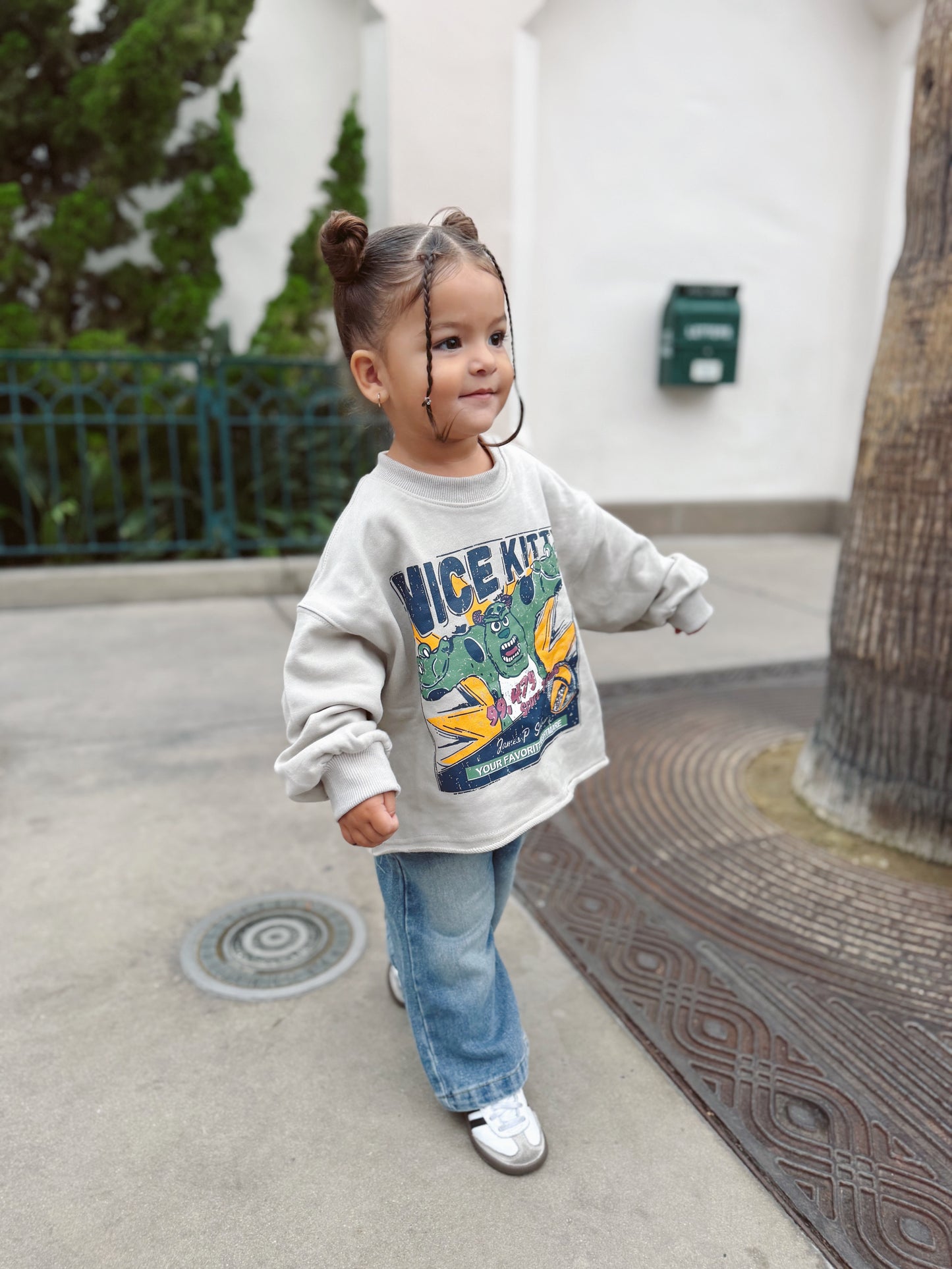 Fall kitty long sleeve