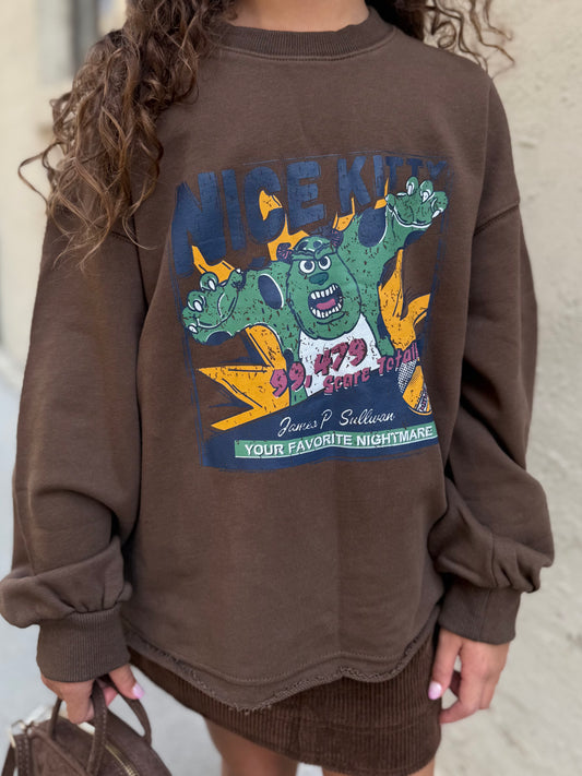 Fall kitty long sleeve