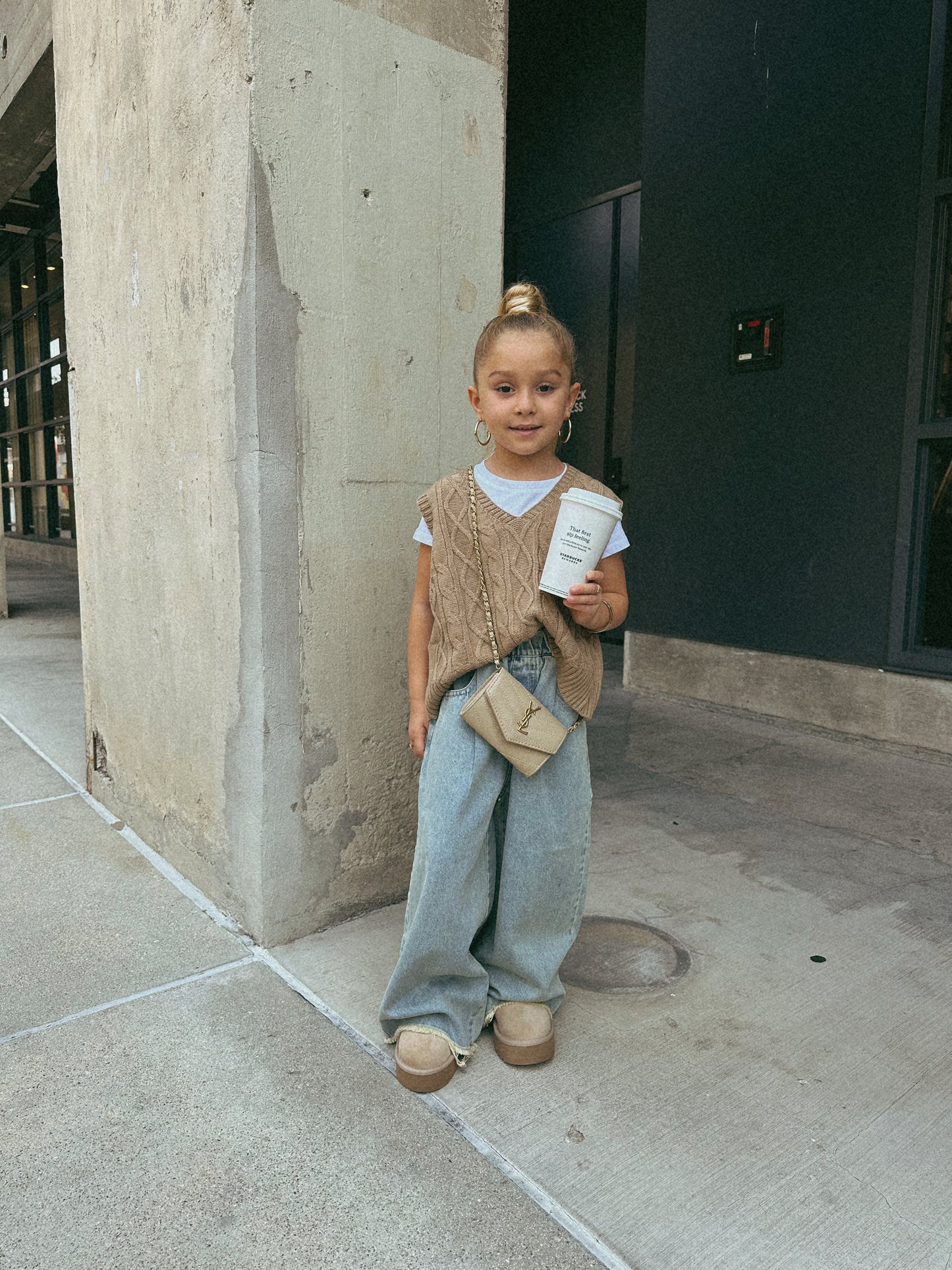 Chelsea knitted vest