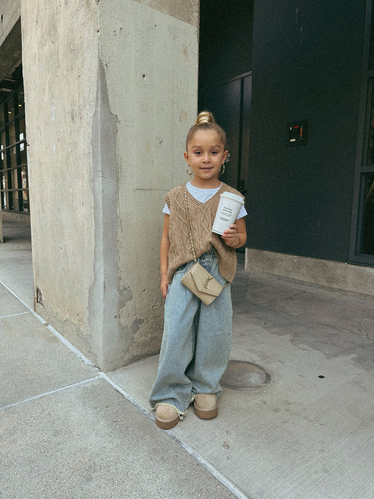 Chelsea knitted vest