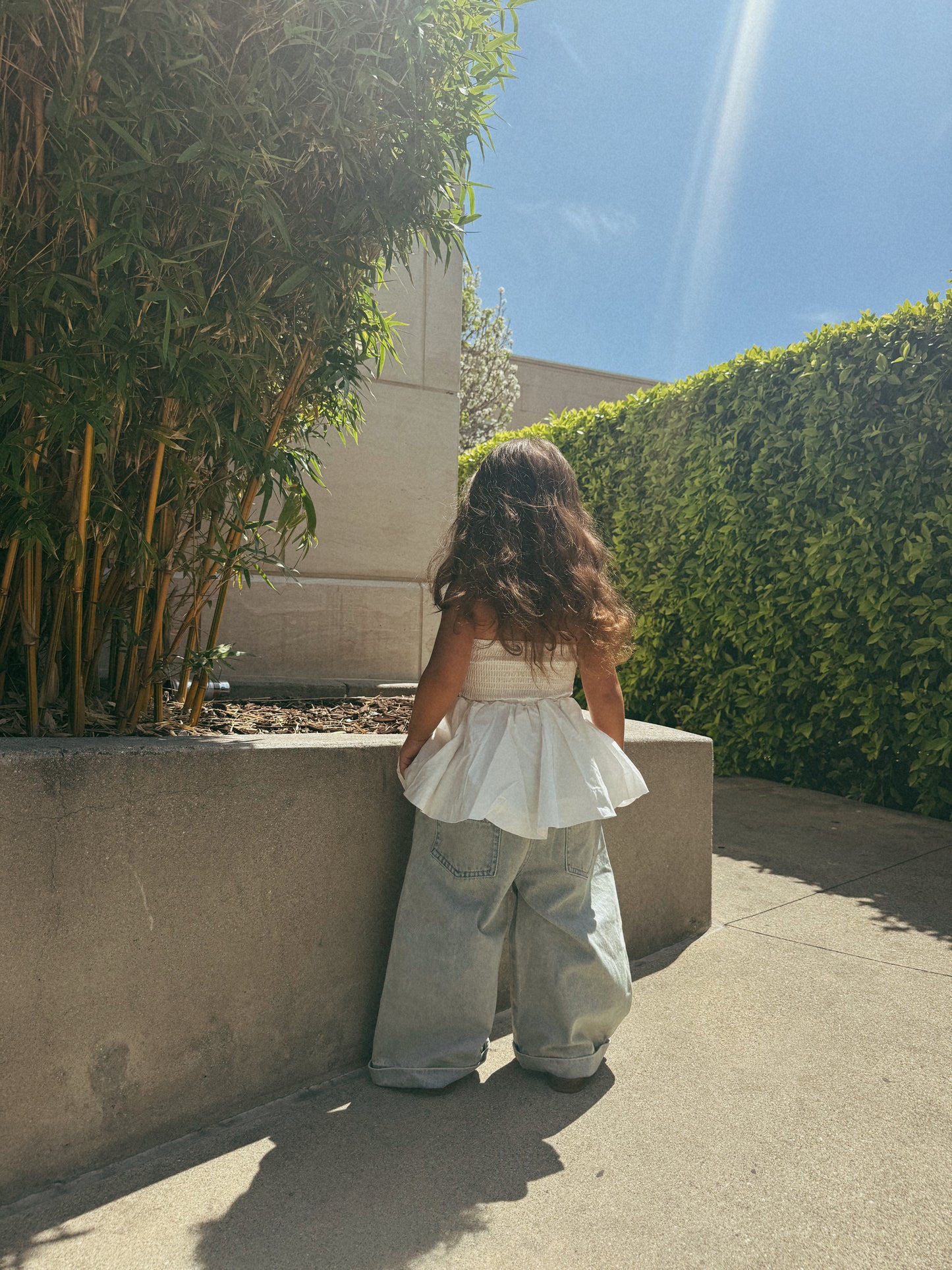 Jane Light denim pants